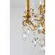 Canada LED 29.5 inch Antique Brass Chandelier Ceiling Light, Gold Frame
